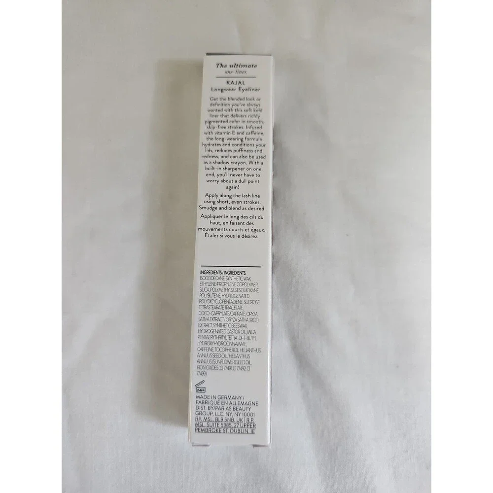 New Laura Geller Kajal Longwear Eyeliner Smoky Quartz Kohl 0.049 OZ